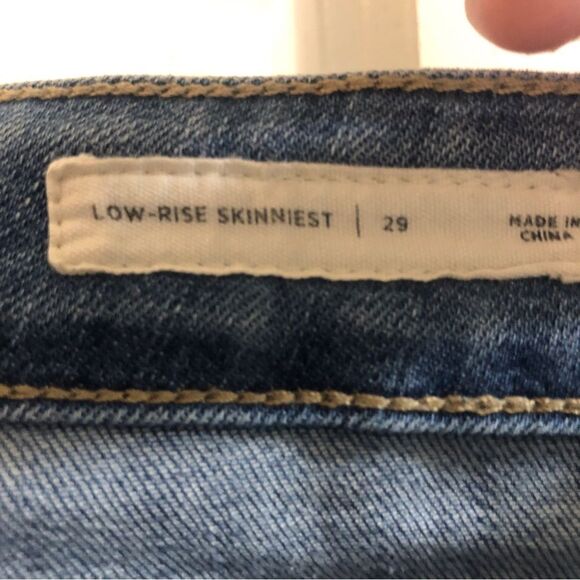 PACSUN Low rise Skinny Jeans‎ Size 29 - Picture 4 of 6